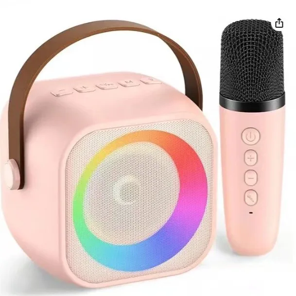CYY K29 Smart Speakers Portable Outdoor Party Speakers Wireless Karaoke Mini Speaker for Adults Kids Singing