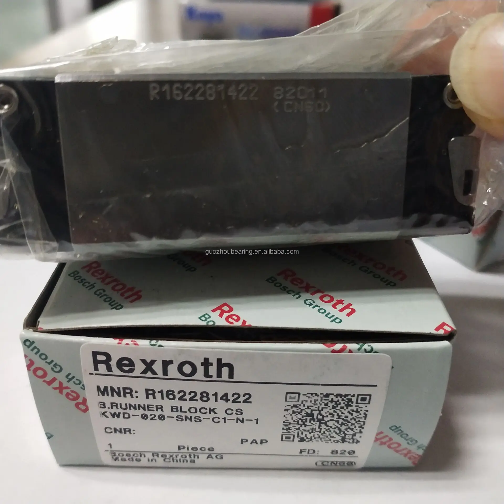 Rexroth Linear Guideway Runner Block R162289420 R 162289420