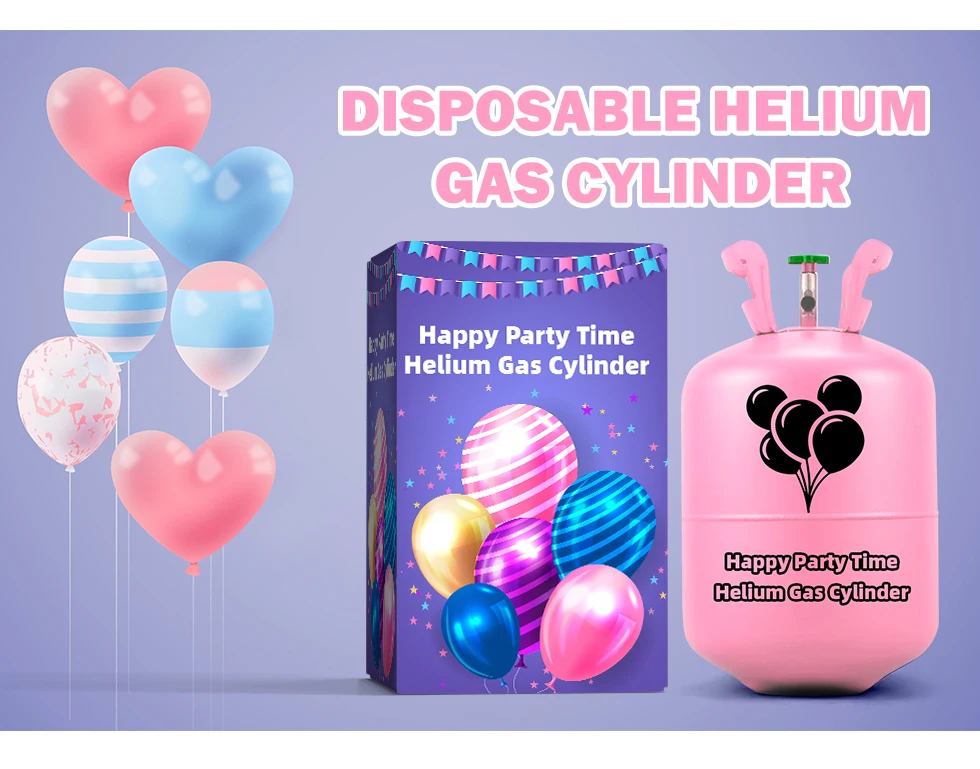 Wholesale 13.6l Large Disposable Helium Cylinder 50lb Portable Helium