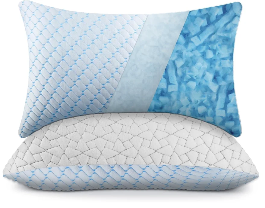 Wholesale Washable Cover Hidden Zipper Neck Sleeping Two Sides Bamboo Soft Cooling Adjustable Shredded Memory Foam Pillow