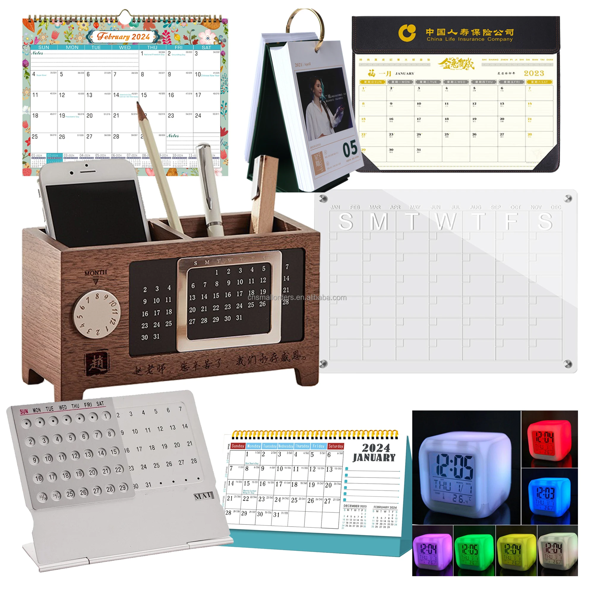 Marketing Promotion desk display advertising calendars