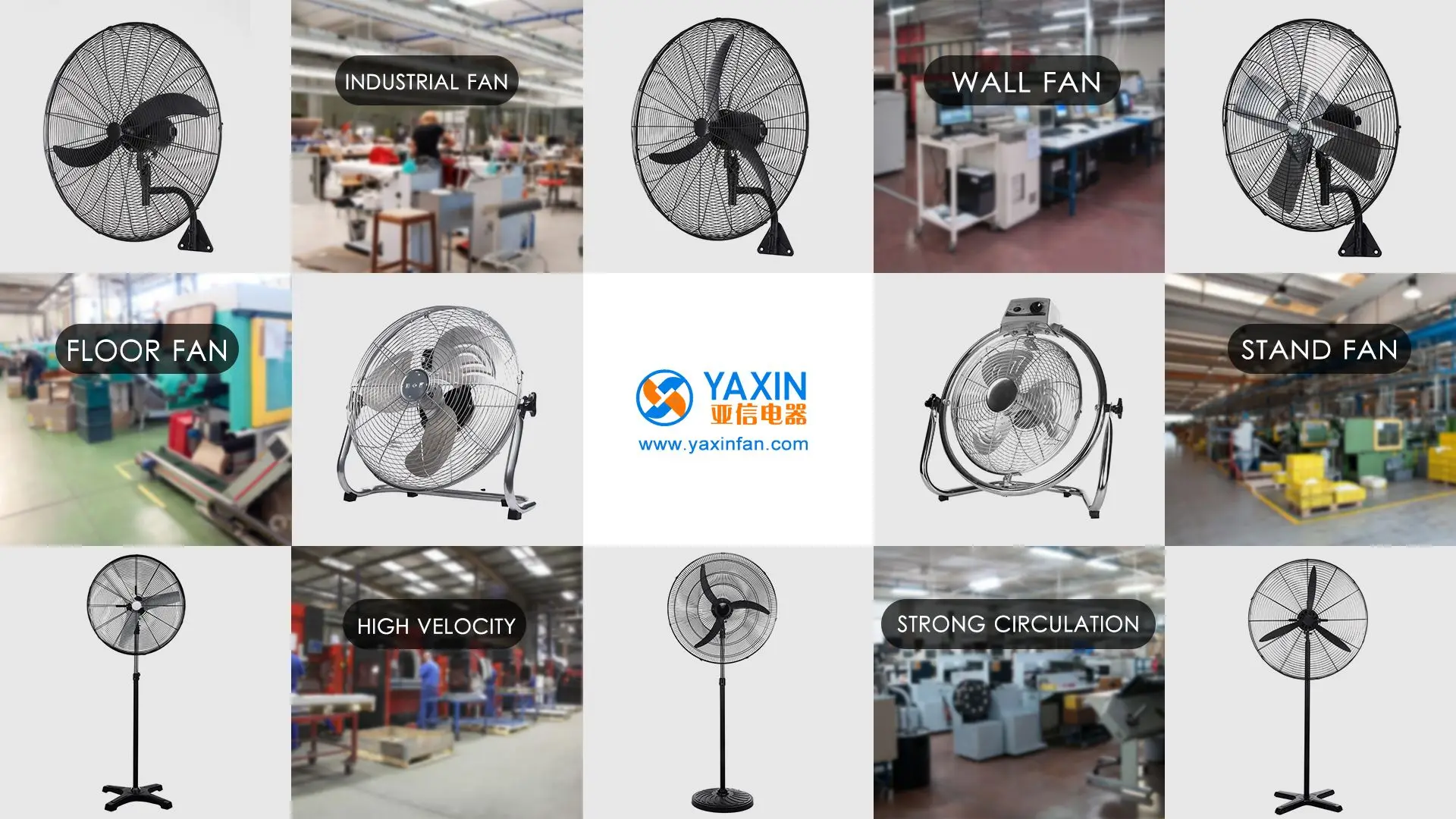 18 Inch Industrial Grade High Velocity 3 In 1 Floor Stand Mount High