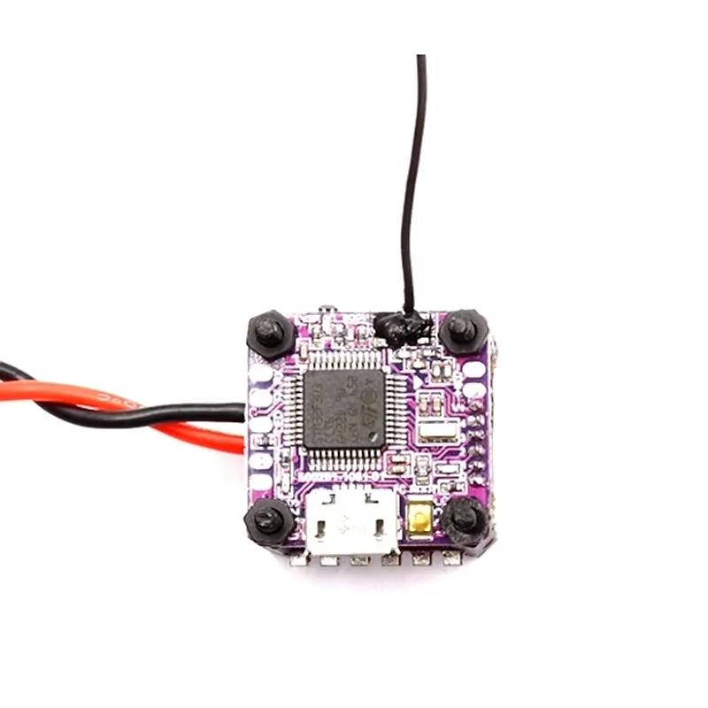 RC Raptor Micro Tower 4A 4 в 1 ESC & FC F3 комбинированный бесщеточный электронный контроллер скорости со встроенным приемником для дрона rc FPV