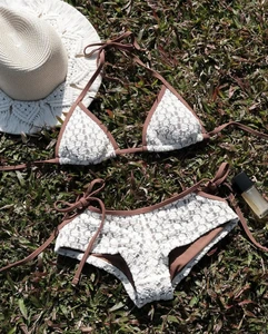 Custom logo Swimsuits Bikinis Swimwear Custom Bathing Suit Manufacturer Logo Supplies