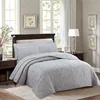Pale gray with blooms