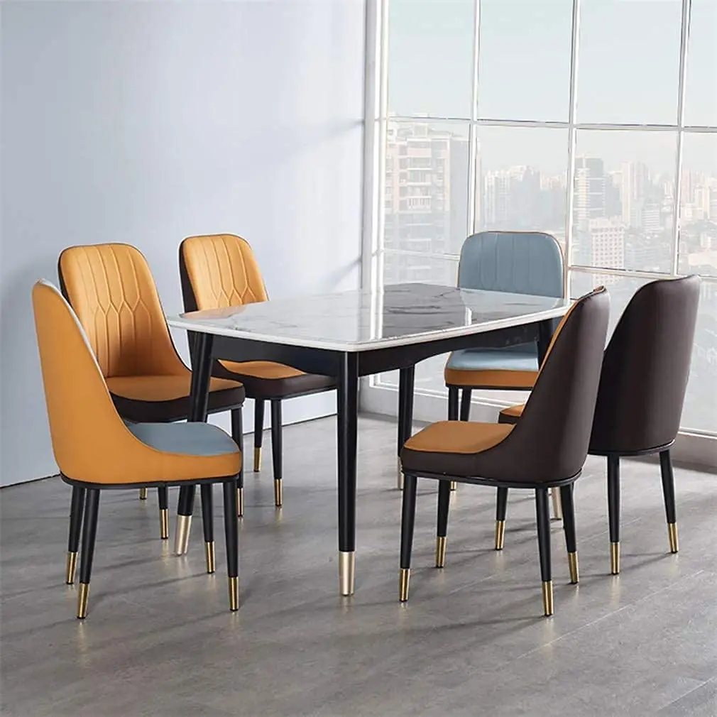 Modern Style Dining Room Restaurant Furniture Upholstered Chairs Pu ...