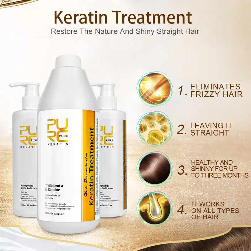 Keratin Treatment Hair Straightening Products For African American