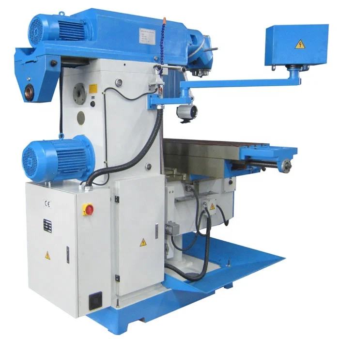 XL6436CL Horizontal and Vertical Universal Milling Machine with ISO50 Spindle