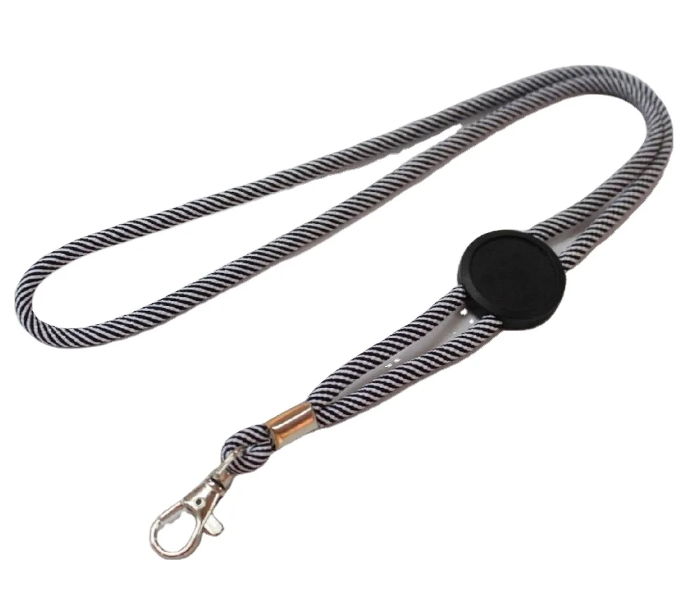 Fast Delivery Id Card Holder Adjustable Button Neck Rope Lanyard With