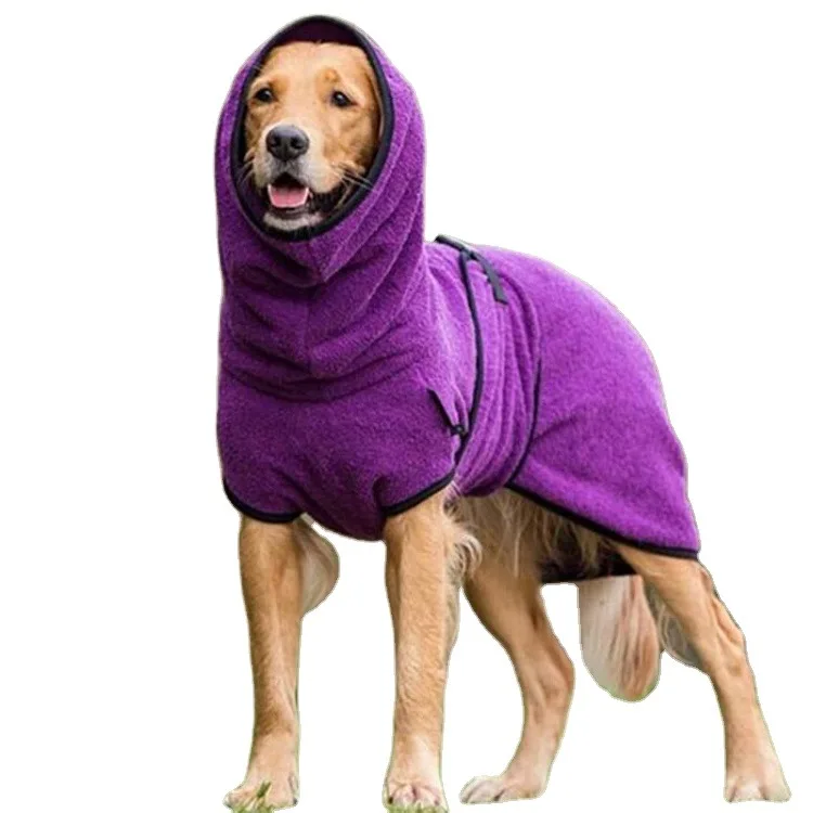 fleece drying coats for dogs