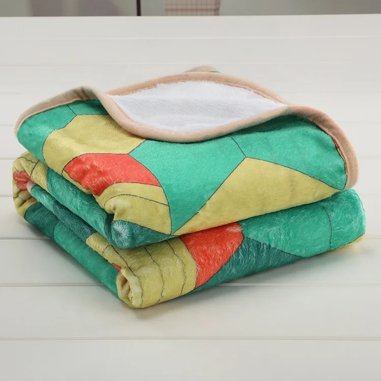 Super Soft Comfortable Portable Home Travel Custom Flannel Blanket