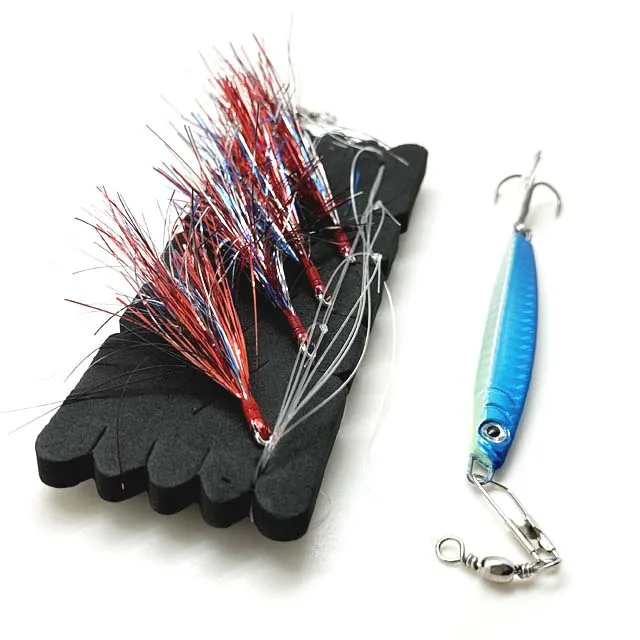 Chinalure Sabiki Rigs Colorful Flasher Bait Rigs Fishing Hook Sabiki Hook Buy Fish Skin Bait