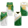Green White