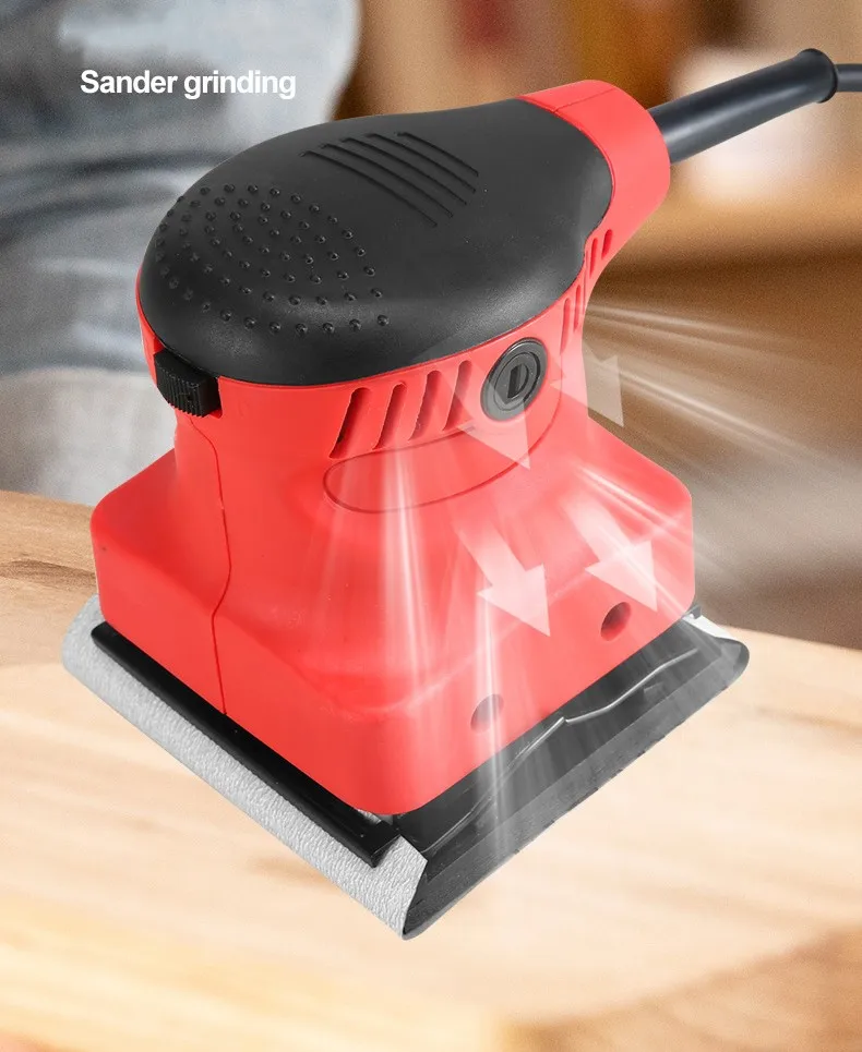 Portable Random Orbital Electric Sander Machine Woodworking Power ...