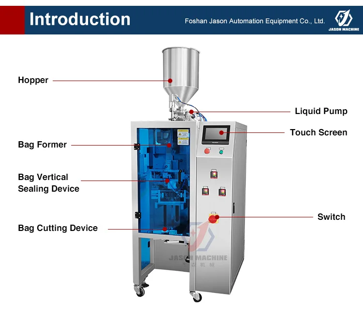 Automatic Vertical Irregular Shaped Stick Sachet Packing Machine