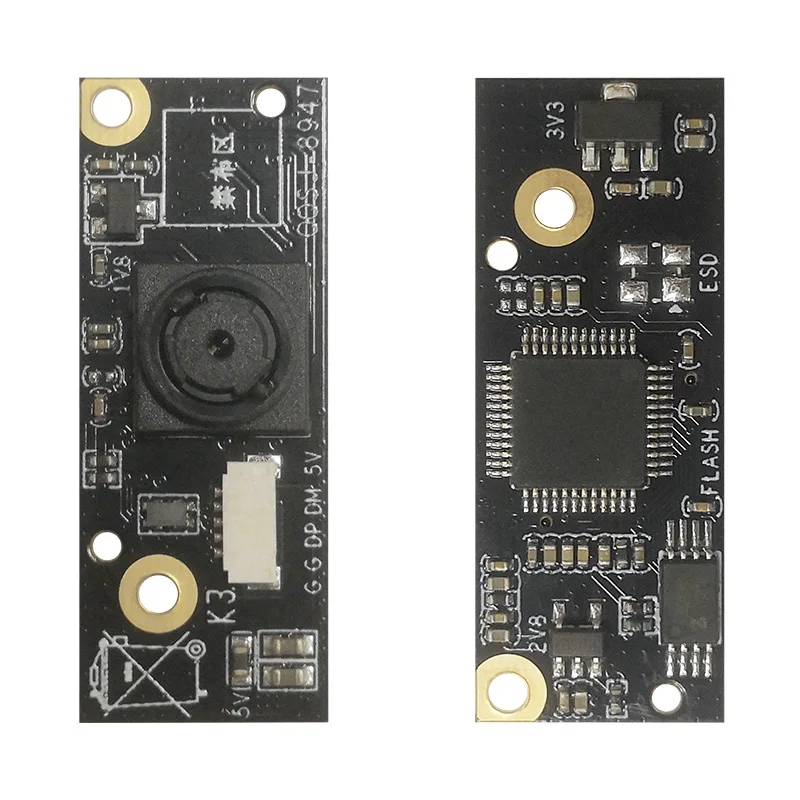 Custom USB Mini Camera Module 1/5 inch GC02M2 Sensor Chip 2MP 30FPS 1600x1200 Resolution for Video Phone Smart Home