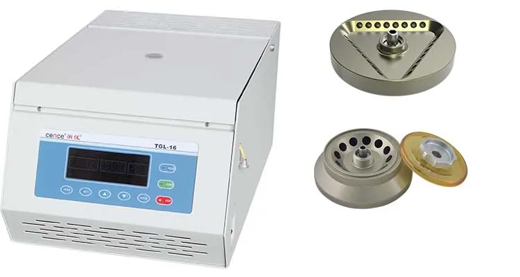 Refrigerated High Speed Centrifuge TGL-16 with 16000rpm 21532xg and Stainless Steel Construction for PCR and Blood Collection