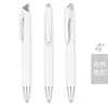 White penholder Silver Buckle