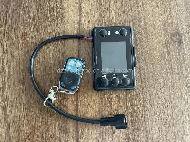 2023 Lcd Distant Control Parking Heater Parts Lcd Switch with Remote Control for diesel air Car Heater Knob Digital Switch