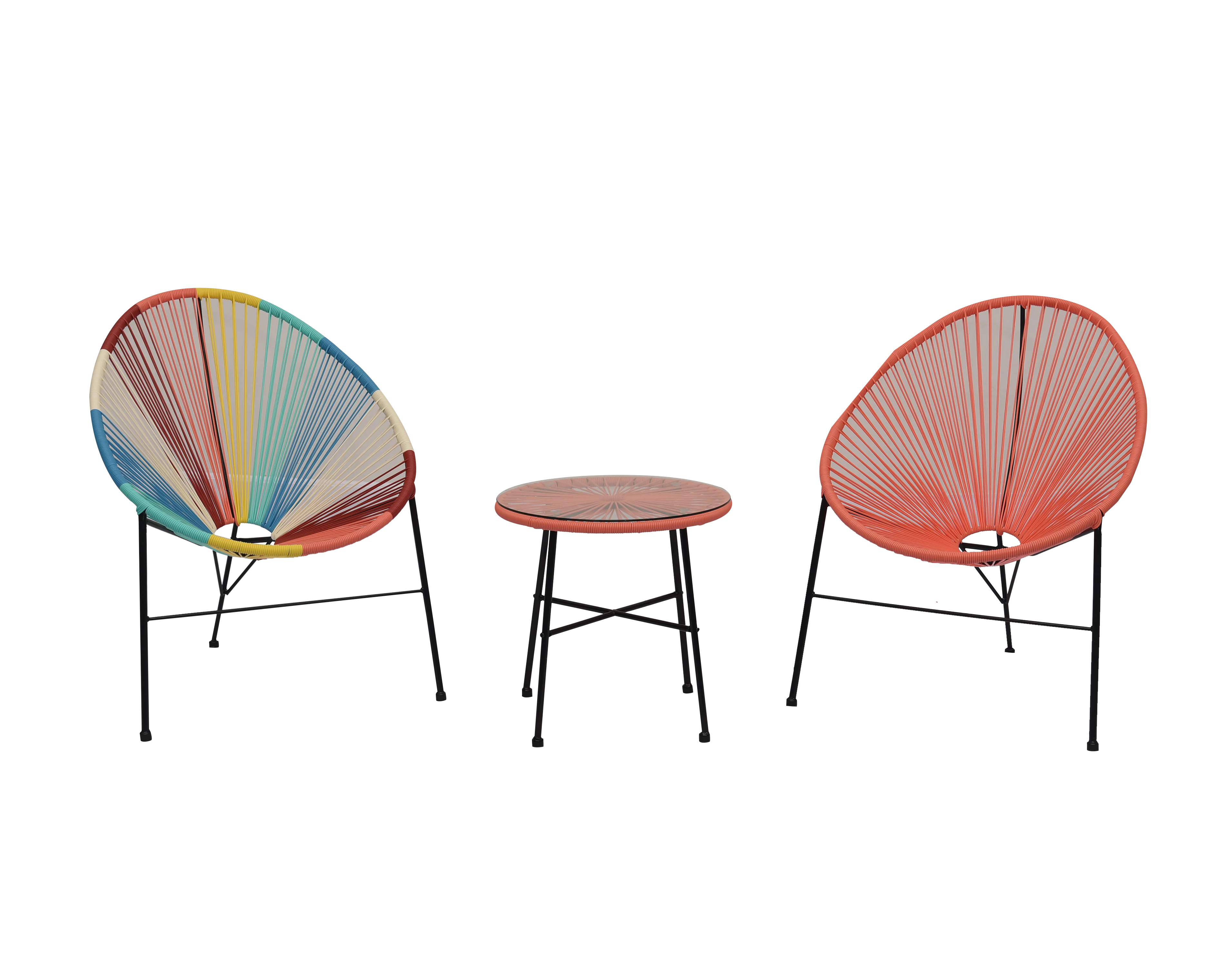 Hot Selling Outdoor Rattan Acapulco Egg Chair Patio Garden Furniture with Weather Resistant Design