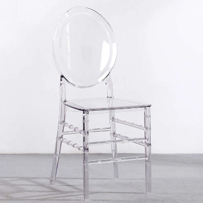 Acrylic Wedding Chair with Cushion Plastic Chair for Event wedding and event chairs