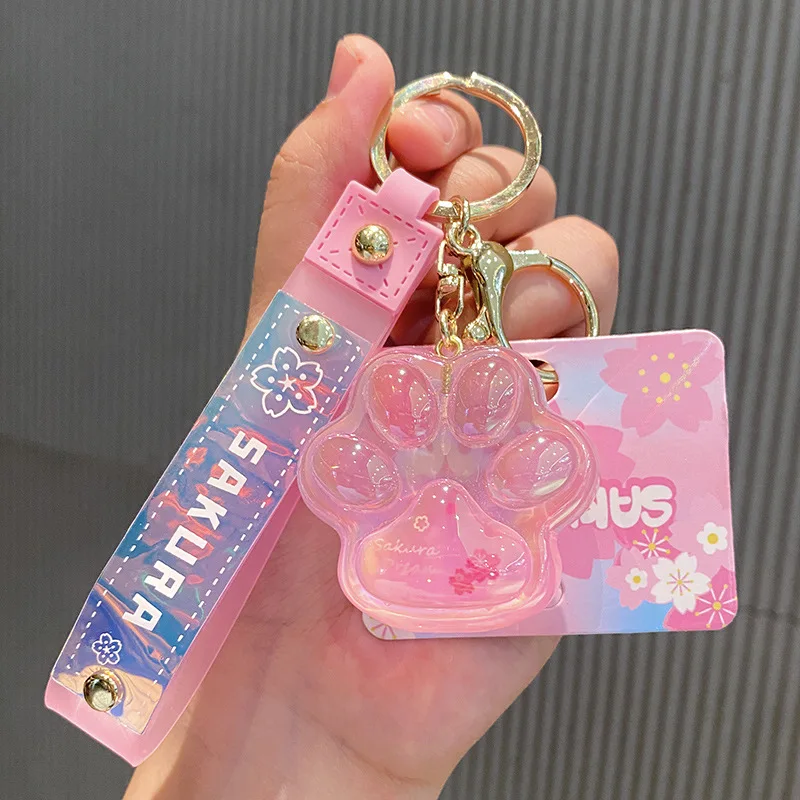 韓国【FOLNUA】Cancan Folly Keyring - Pink Designer fashion, Seoul-fully created | W Concept