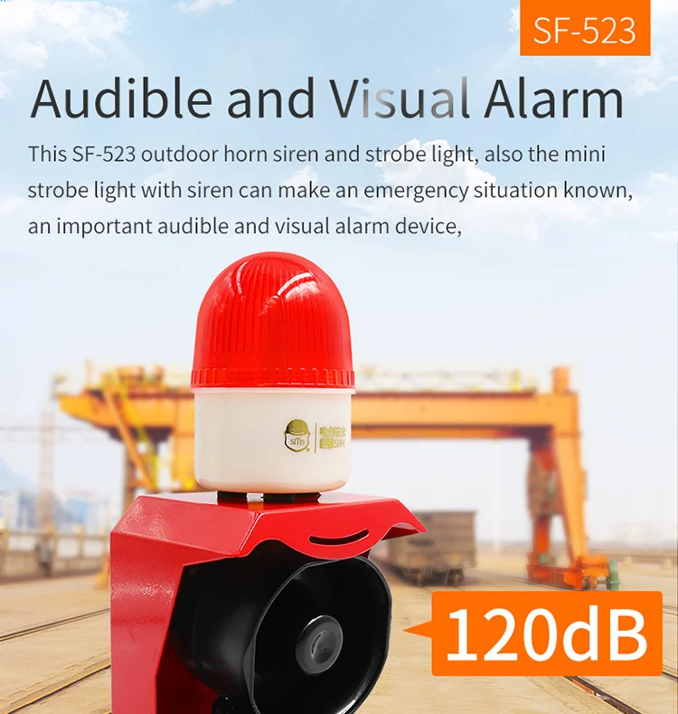 Industrial Forkforklift Warehouse Outdoors Work Safety Alarm Remote ...