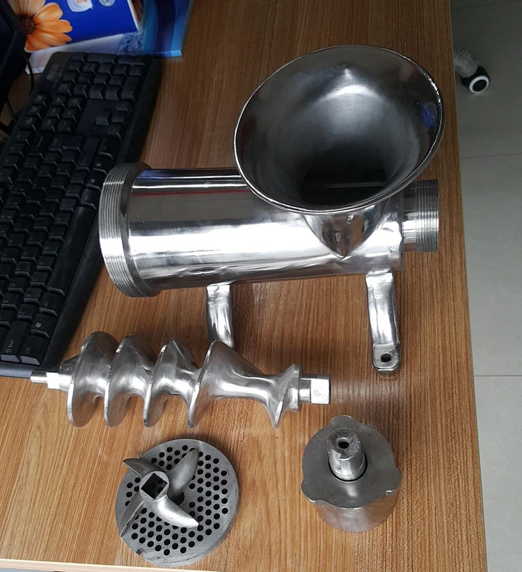 Manual Meat Grinder 304 Stainless Steel Food Grade Material