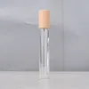 Cylindrical transparent beech wood