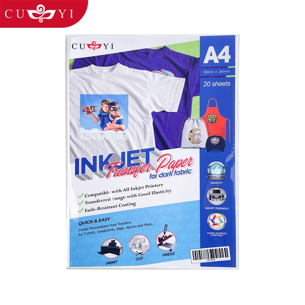 CUYI Dark Color Heat Transfer Paper Wholesale Factory Price
