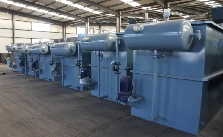 Flat Flow Dissolved Air Flotation DAF System Unit Solid Liquid ...