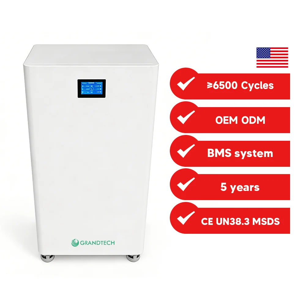 Нове надходження товару: сонячна акумуляторна батарея GRANDTECH ємністю 16 кВт·год та 20 кВт·год, великої ємності, низького напруги, літієва батарея для сонячної енергетичної системи
