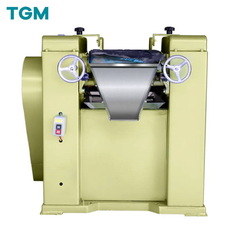 New Lab Three-Roll Mill for Car Putty Paste Rubber Plastic Mixing Mill