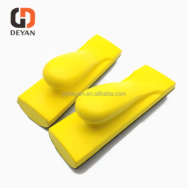 Abrasives Hand Grinding Block PU Sanding Block factory