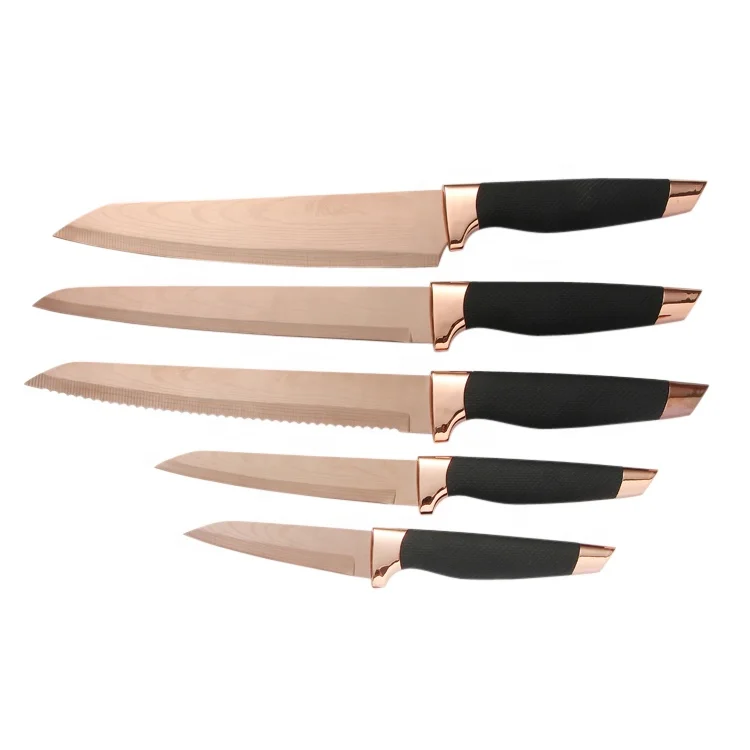 New Design Wholesale Knives 5 Piece High Quality Stainless Steel