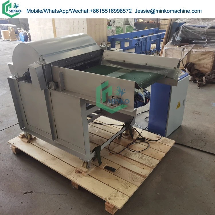 Recycle Waste Textile Opening Machine Wool Cotton Bale Fiber Opener Machine