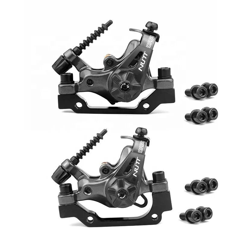 NUTT DA6S Электрический двойной поршневой привод дисковый тормозной суппорт 160 мм ротор для горного велосипеда проводной Тяговый тормоз