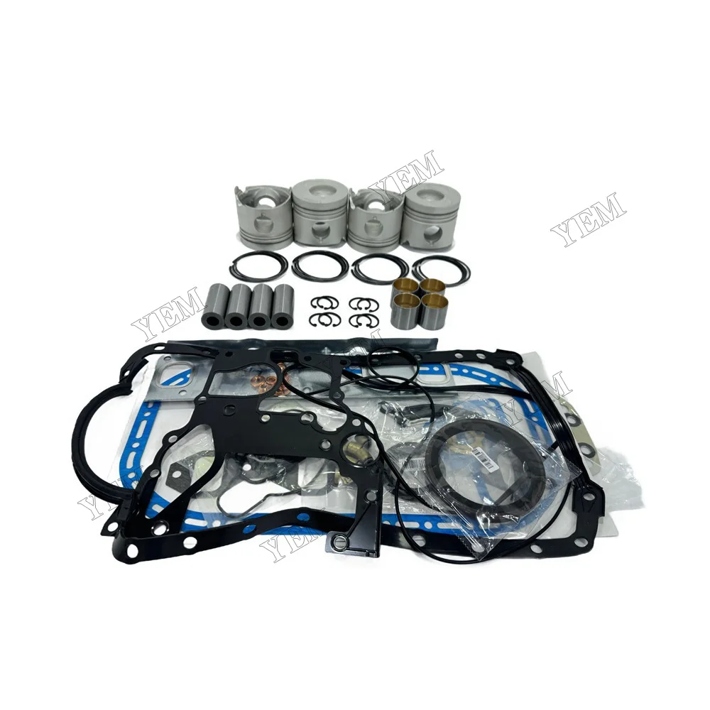 For Isuzu 4JA1 Rebuild Kit With Piston Ring Gaskets Diesel Engine Spare Parts 3