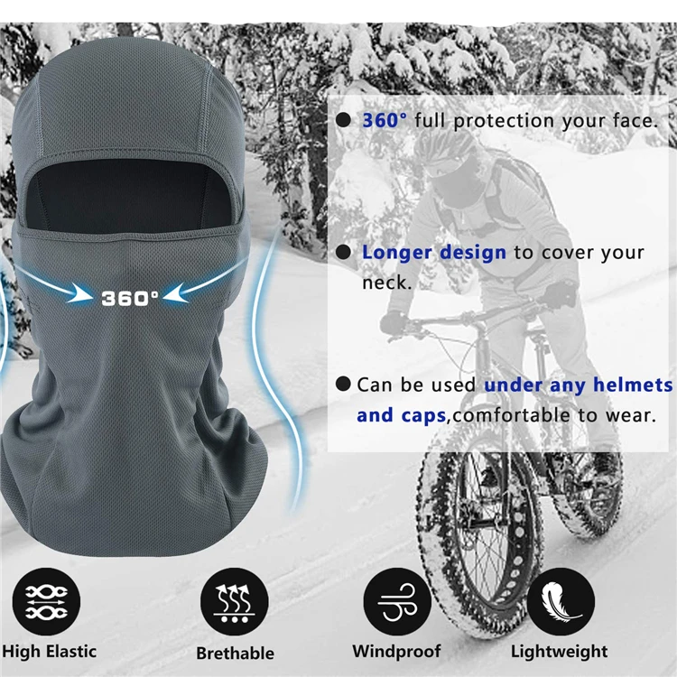 Cagoule Custom Balaclava Mask Ski Maskss Custom Logo Full Face Mask