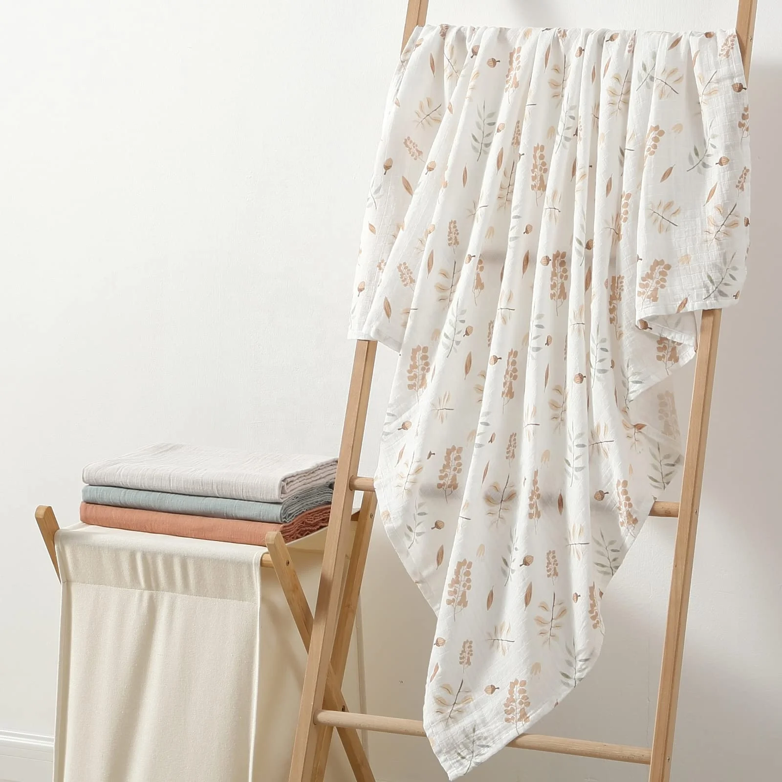 47"x47" Comfortable Baby Muslin Swaddle 100 Organic Cotton Muslin Swaddle Blanket Buy 100 