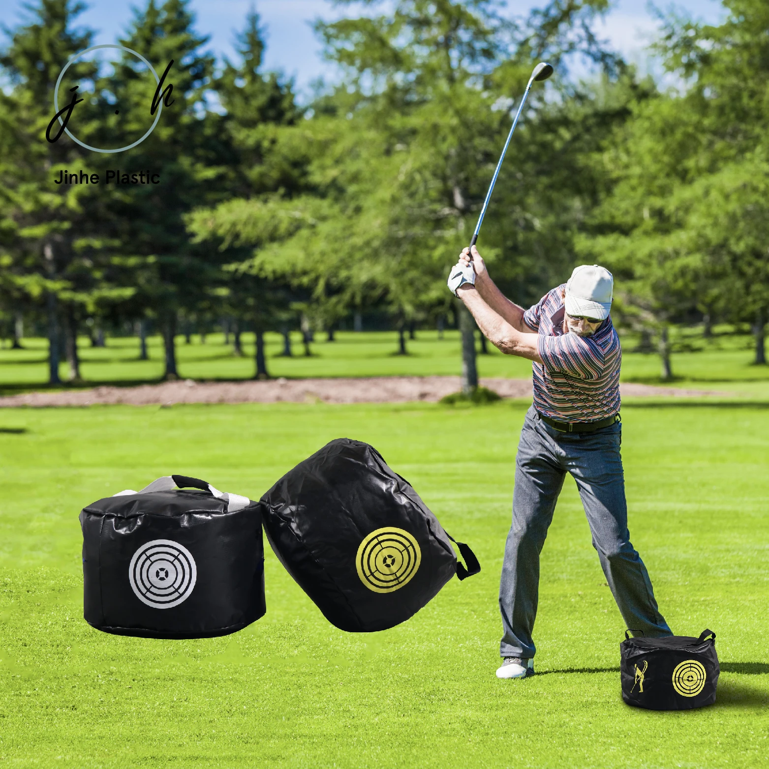 Swing Practice Golf Impact Power Smash Bag Impact Resistant Golf