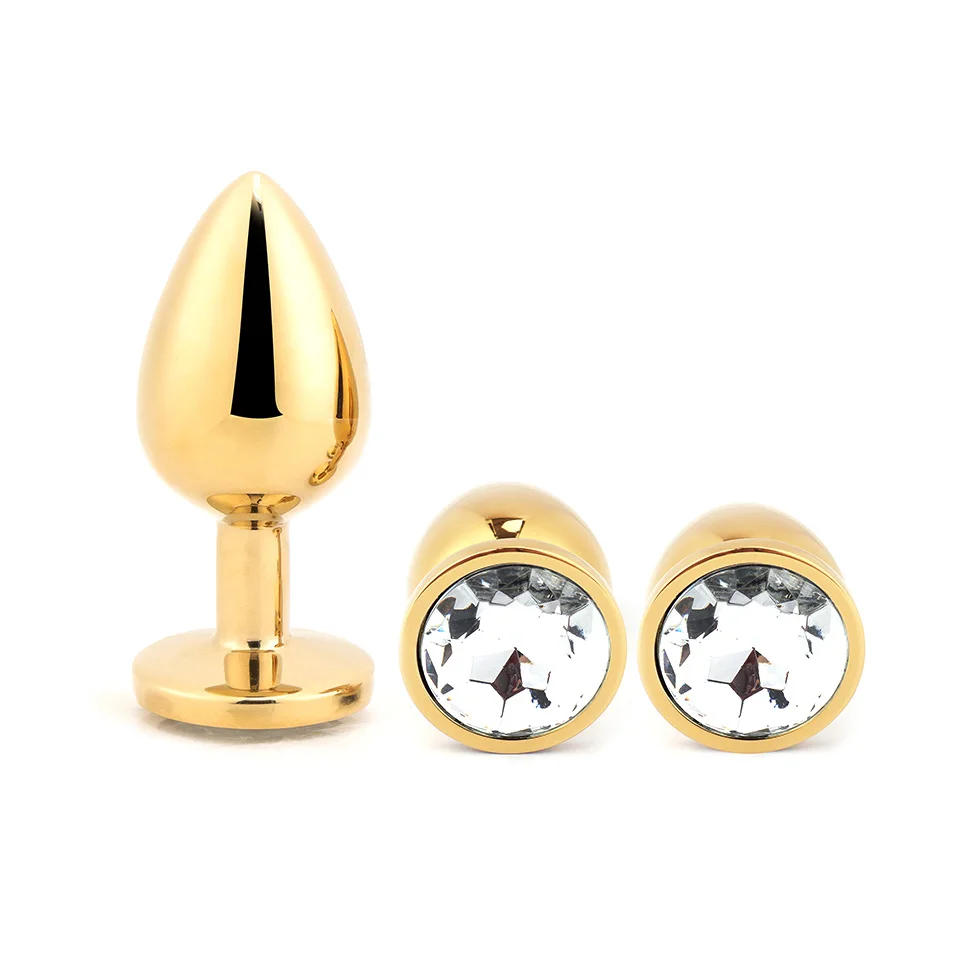 Butt Plug Golden Jewel Anal Toys Aluminum Alloy Anal Plug Used Sex Games  Sex Toy For Man And Woman - Buy Butt Plug, anal Plug, sex Toy For Man  Product on Alibaba.com