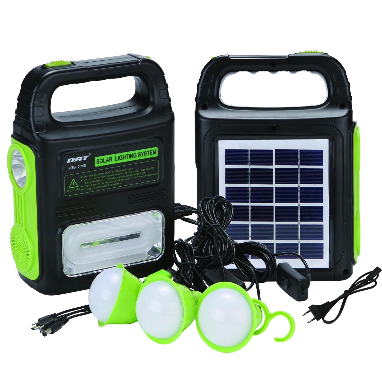 DT-9038 DAT Outdoor Strong Light - Emergency Charging System