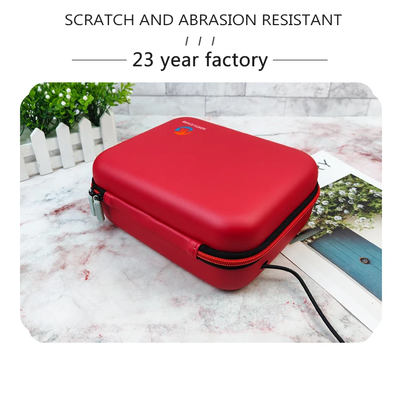 Custom Logo Portable Tool Case Waterproof Hard Case Tool Box Carrying Mobile Detector EVA Foam Case factory