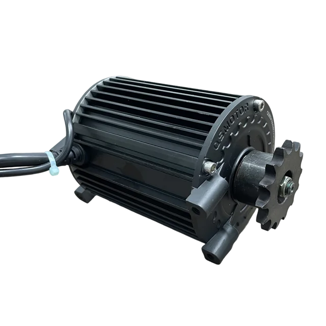 QS 90 1000W Mid-drive PMSM Motor With 14T 428 Sprocket