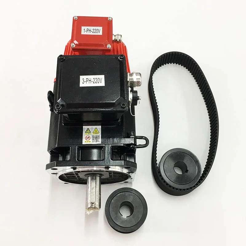 Belt Driven BT40 ATC CNC Spindle Assembly for Machine Tool