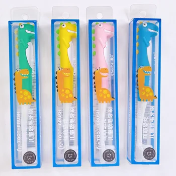 New Design Cute Animal Handle Toothbrush Children's Toothbrush Set for Baby Oral Health
