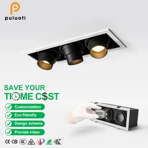New Recessed Spotlight Down Light Zigbee CCT Beam Angle Adjustable Ceiling Led 15w 24w 30w Super Bright Embedded Spot Lights