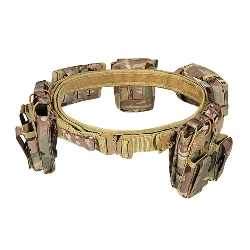 Wholesale Fashionable Outdoor Duty Tactical Belt Combination Equipment Detachable Multi-functional Tactical Waist Belt