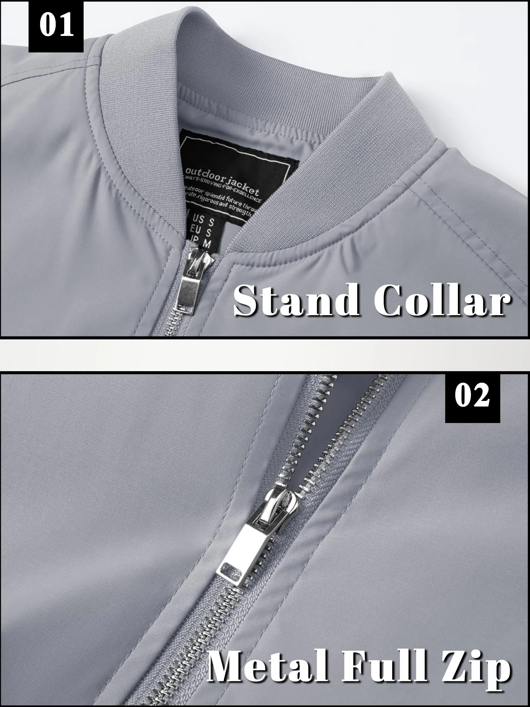 Chaqueta rompevientos para hombre, ropa de hombre, ropa de calle